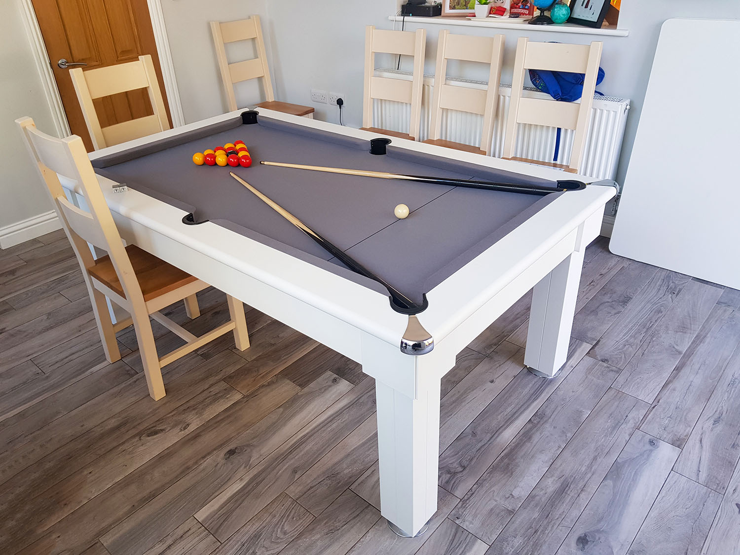 Signature Oxford Pool Dining Table 6ft, 7ft Free Delivery!